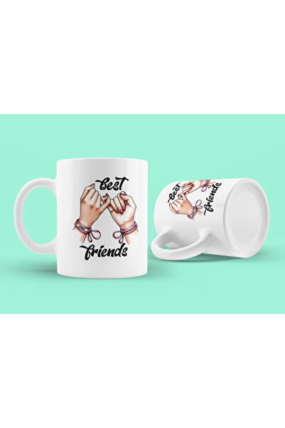 Nino Store Best Friends Friendship Oral Colorful Design Gift Mug Cup