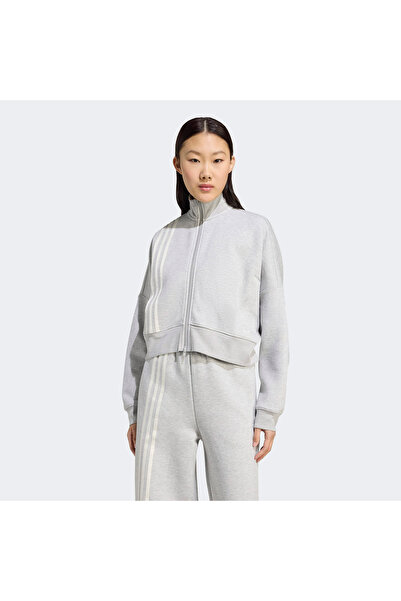 adidas Off Placed 3-Stripes Fermuarlı Üst JW3606