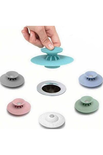 AYS DEKOR (2 Adet) Süzgeçli Banyo Küvet Lavabo Gider Filtresi Süzgeci Pompası Tıkacı Tıpası