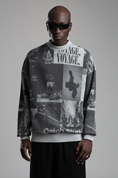 catchjeansro Vintage Oversized Blouse