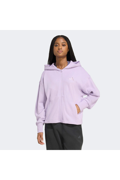 adidas ALL SZN Kadın Mor Sweatshirt