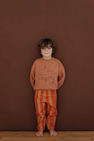 ilo and friends Barrel Stripes Pantolon