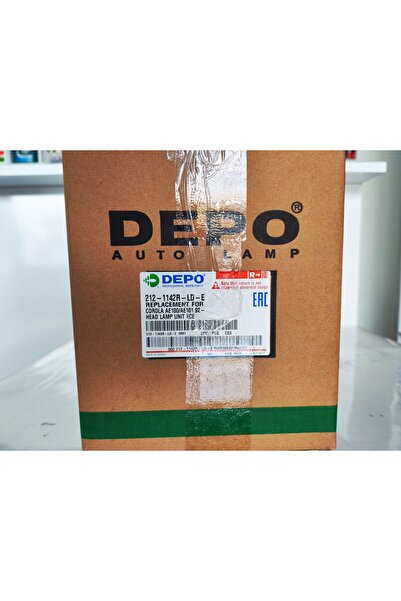 Depo 212-1142R-LD-E Ön Far Sag-(Toyota: Corolla Uyumlu Ae100/Ae101 92- EFSANE...