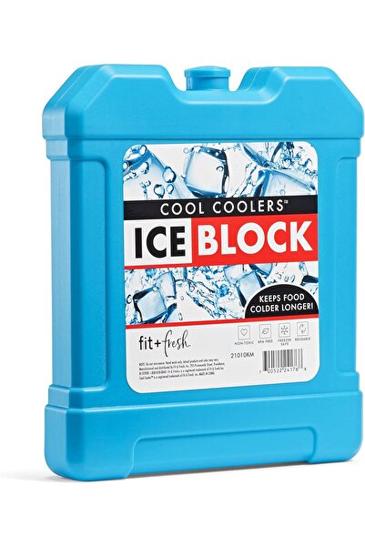 Fit + Fresh مكعبات ثلج تبريد من Fit & Fresh XL، أكياس ثلج كبيرة وقوية، قابلة ...