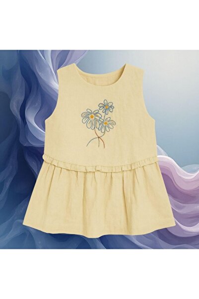 KOKORI KIDS Dilay Girls' Skirt and Blouse Set – Natural Elegance and Everyday Chic