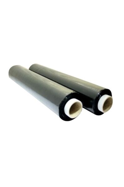 OEM Folie stretch neagra, 1.8 kg, 99 m