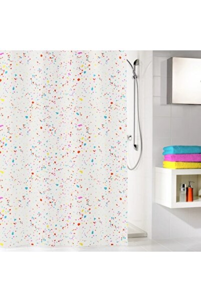 Kleine Wolke Perdea dus Confetti 34288, model confetti, multicolor, 180 x 200 cm