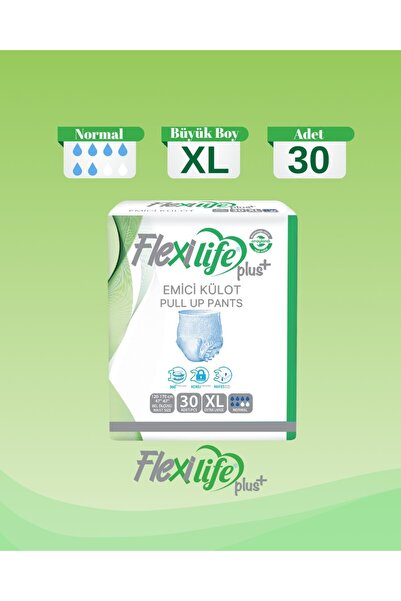 Flexi Life Ped Emici Külot Yetişkin Hasta Bezi XLarge Boy 30'Lu