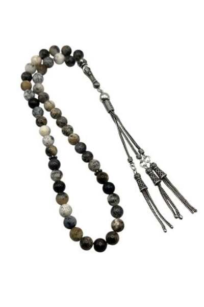 kahramancorner Opal Stone Rosary with Silver