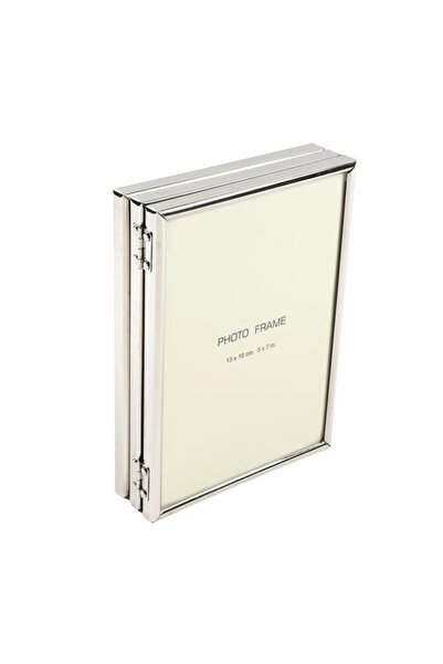 OEM Photo frame TPFR2001-57, rectangular, 18 x 13, silver, metal