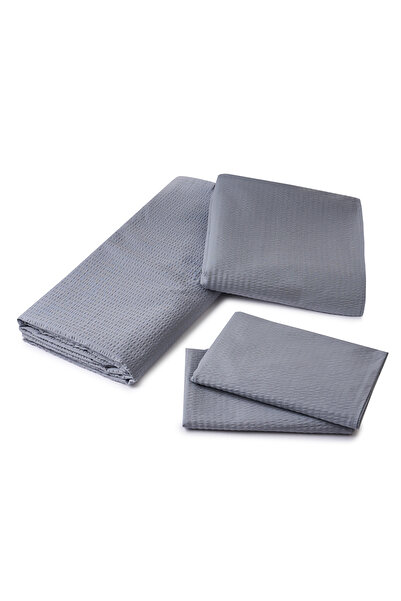 H Hotel Supplier 2-person linen, Hotel Supplier, crepe, 125 GSM, duvet cover 180x200, bed sheet, 220x240