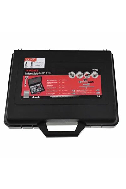 kronus Socket and accessory set, 1/2 inch, 25 pieces