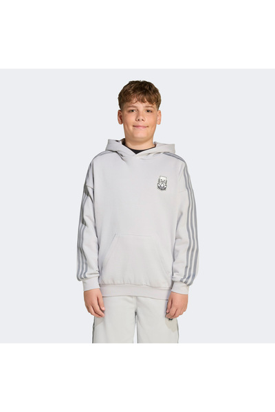 adidas Hoodie Children's Gray Sweatshirt