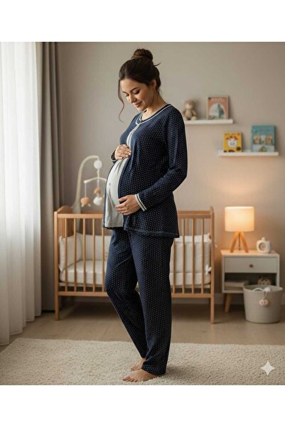 TRENDY hamile pijama takımı