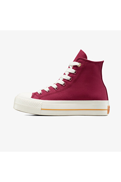 Converse Chuck Taylor All Star Lift Platform Kadın Kırmızı Sneaker