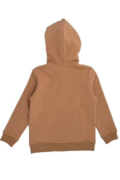Ozmoz By Mukadder Özden Reborn Boys' Hooded Hoodie Jacket Terosso (Dark Cream)