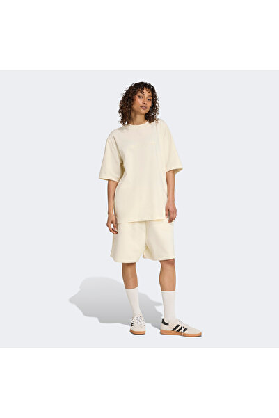 adidas Women's White T-Shirt Ess Lin Tee Os Jw3539