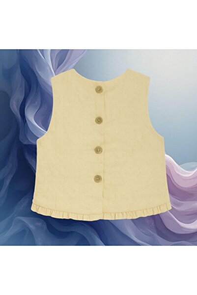 KOKORI KIDS Dilay Girls' Skirt and Blouse Set – Natural Elegance and Everyday Chic