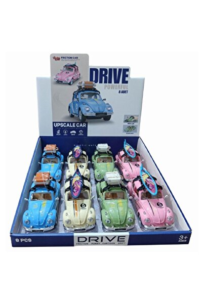 toysclub SÜRTMELİ IŞIKLI ve MÜZİKLİ KAPILARI AÇILAN KAPLUMBAGA ARABA - 18 X 8...