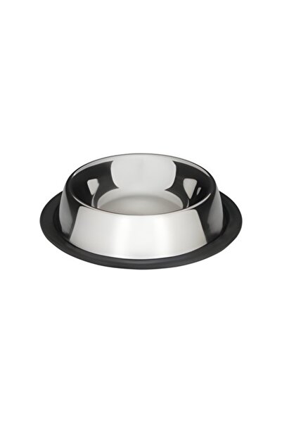 OEM Castron pisici, Lolo Pets, inox, antiderapant, argintiu, 450 ml