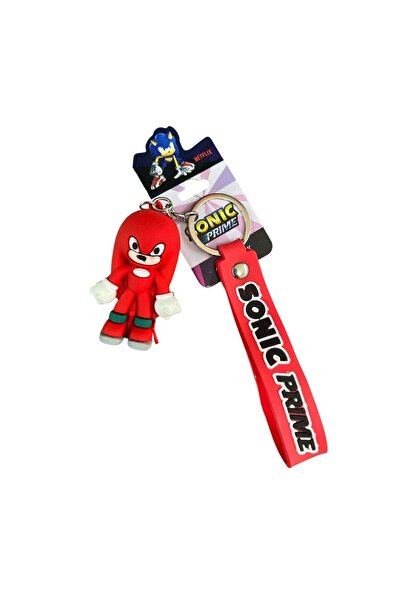 Sasta سلسلة مفاتيح من السيليكون مرخصة 582648-ريد سونيك