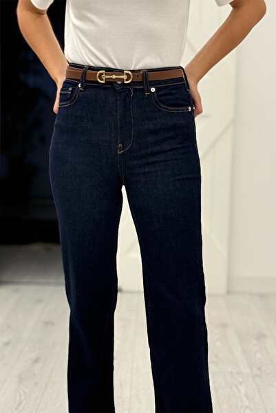 Act Pepicino Kids&Boutique Lacivert İspanyol Paça Jean 3270