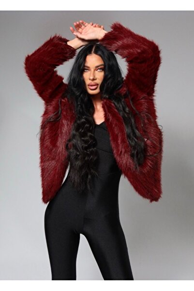 Pretty Haina de dama din blana ecologica