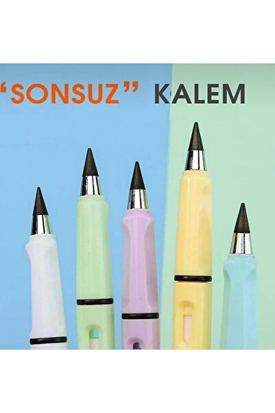 DMR Bitmeyen Sonsuz Kalem Gerçek Tükenmez Mürekkepsiz Kurşun Eskiz Çizim Boyama