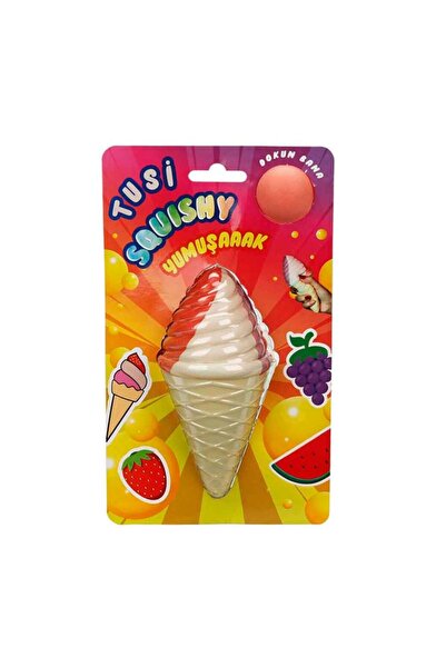 2C لعبة توسى سكويشي من الفوم على شكل آيس كريم حلزوني 2C-29001