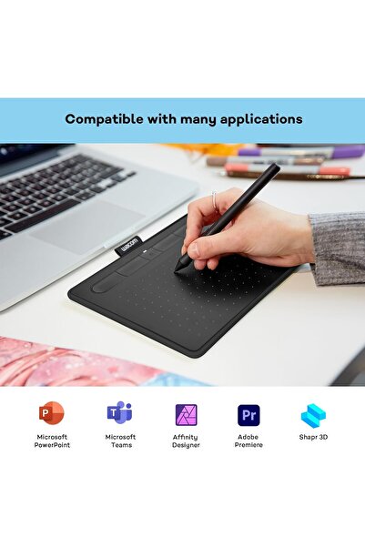 Wacom Intuos S Bluetooth Pen Tablet - Wireless Graphic Tablet