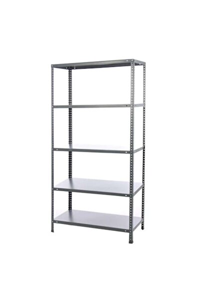 OEM Raft metalic pentru depozitare, Bricol 40, 5 rafturi, tablă metalică, 80 ...