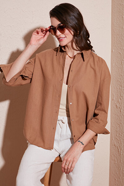 Lela Cotton Regular Fit Long Sleeve Solid Shirt Shirt Cf25S 168305