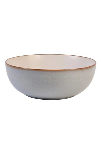 OEM Salad bowl ST-006-SWBL, ceramic, grey, 22 cm