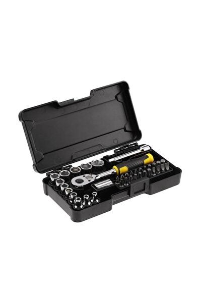 OEM Tool set, Stanley, 1/4 socket wrench and 37 pieces
