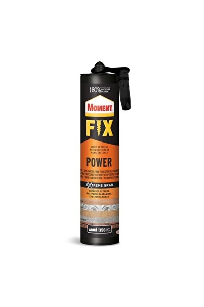 Moment Adeziv pentru suprafete multiple, Fix Power, interior, alb, 385 g