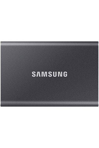 Samsung SSD portabil T7, 1TB, USB 3.2, Gri Titan