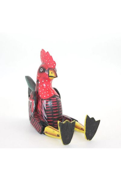 HarmonyAura Wooden Swinging Animal Figure Model 3