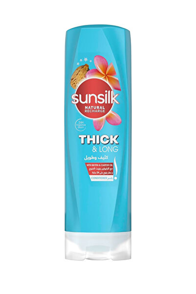 Sunsilk Noor Stars Hair Conditioner, Hair Care For Thin Hair, Thick & Long, 3x Thicker Hair, 350ml