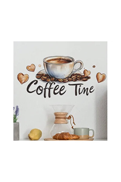 Inovius Αυτοκόλλητο τοίχου "Coffee Time" 30x39cm - 801447