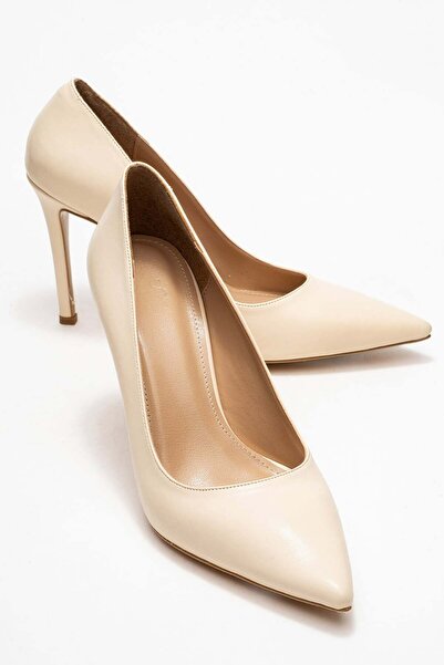 Zeynep Sıradağlı Bolinya Women's Stiletto Beige
