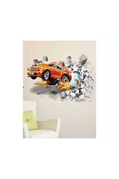 Inovius Sticker Perete Autocolant 3D Masina 50x70cm - 95524