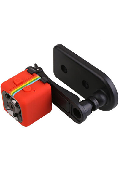 iUni Mini Spy Camera SQ11, Full HD 1080p, Audio Video, Night Vision, Red