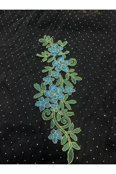 Ciciş Aksesuar ÇİÇEK Ütü Ile Yapışan Işleme Aplike Arma Yama Dikiş Aksesuarı