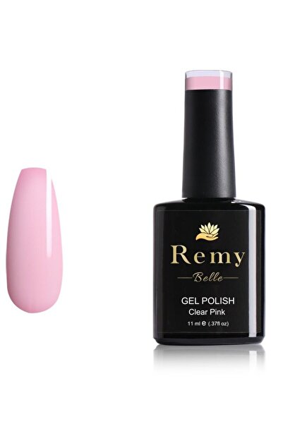 Remy Belle طلاء جل 11 مل يدوم طويلاً ومقاوم للتشقق (وردي شفاف)