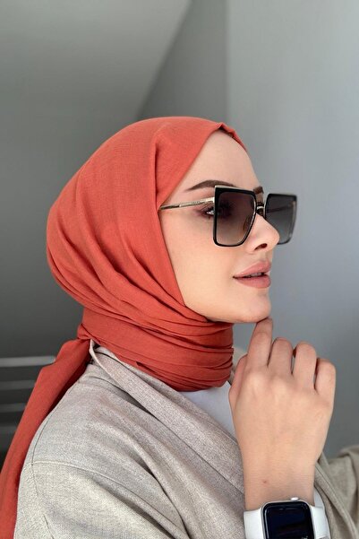 Byedauzunlar Fresh Cotton Shawl Peach