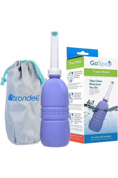 Brondell GoSpa Travel Bidet GS-70 - Portable Bidet (Purple)