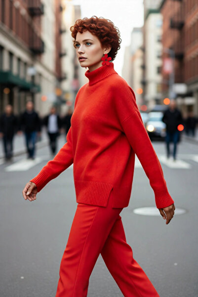 PayBuy Puloverul lung de tricotat pentru femei, oversize, cu mâneci joase, cu...