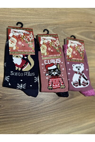 Calze Vita Set de 3 ciorapi de Crăciun pentru femei