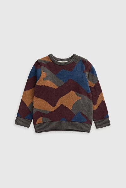 MOTHERCARE Abstract Knitted Jumper