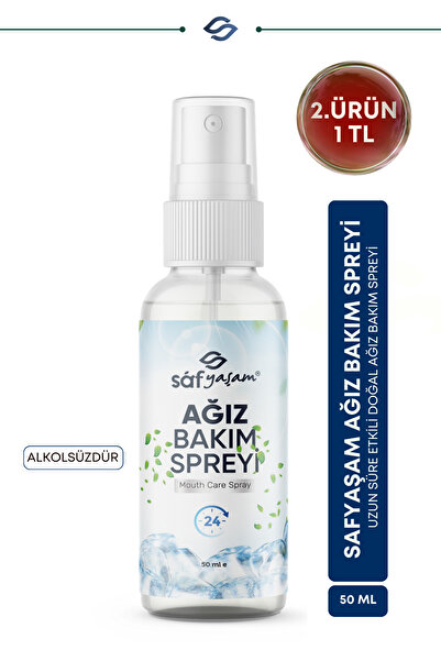 Safyaşam Ağız Bakım Spreyi Ekstra Ferahlık Hissi Nefes Tazeleyici Sprey 50 ml...